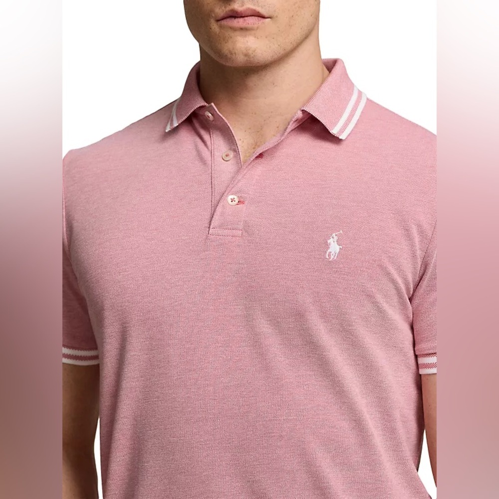 Polo by Ralph Lauren Custom Slim Fit Stretch Mesh Polo Shirt men’s size 2XL tall